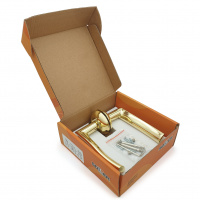 Комплект дверных ручек SOLLER ZY-501 PB золото