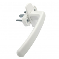 Ручка пласт. для пластиковых окон, белая