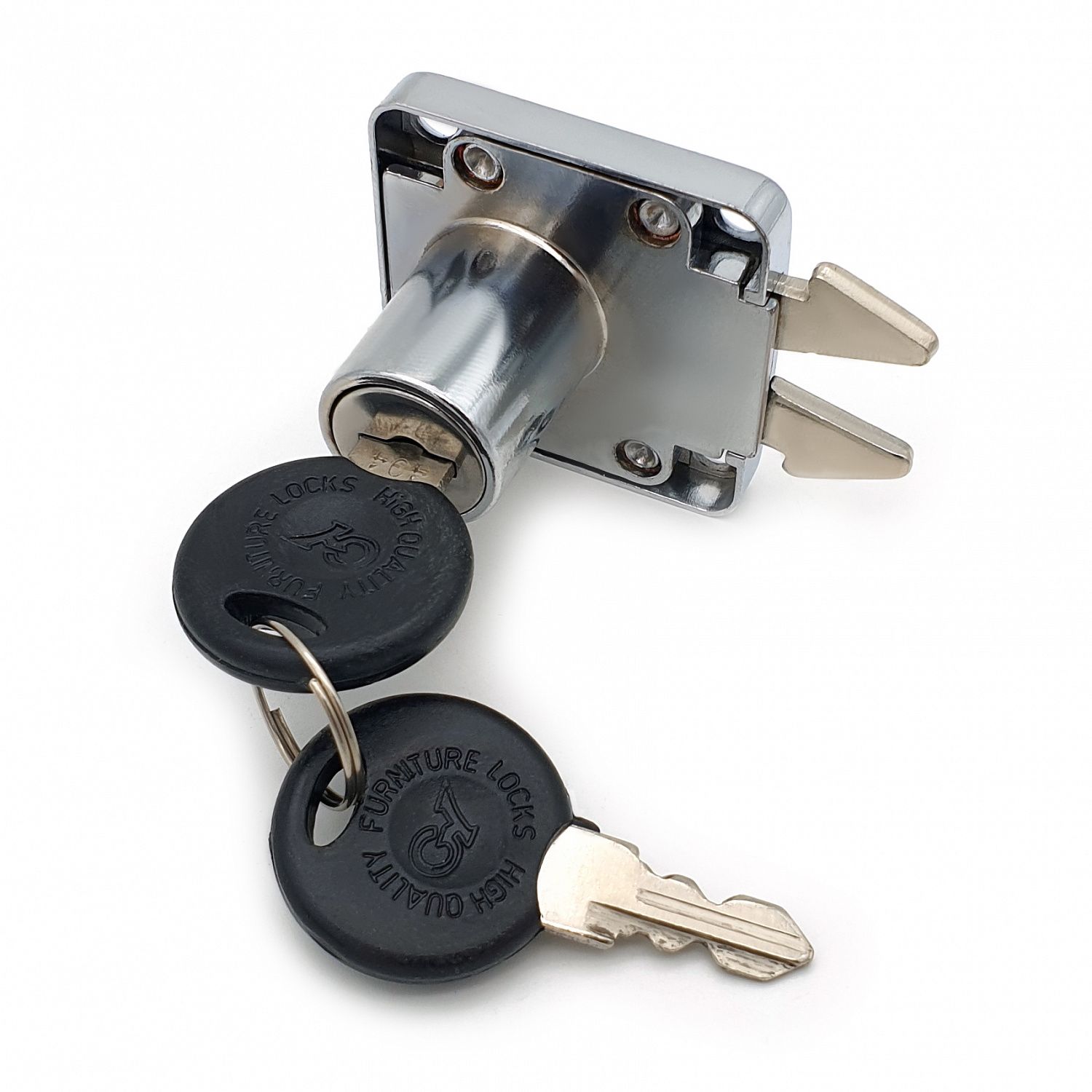 Замок мебельный для шкафов-купе SOLLER 6202 хром