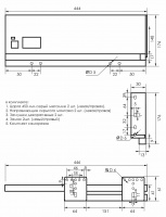 Тандембокс полного выдвижения SOLLER 450 мм h-175 мм серый 14 мм 