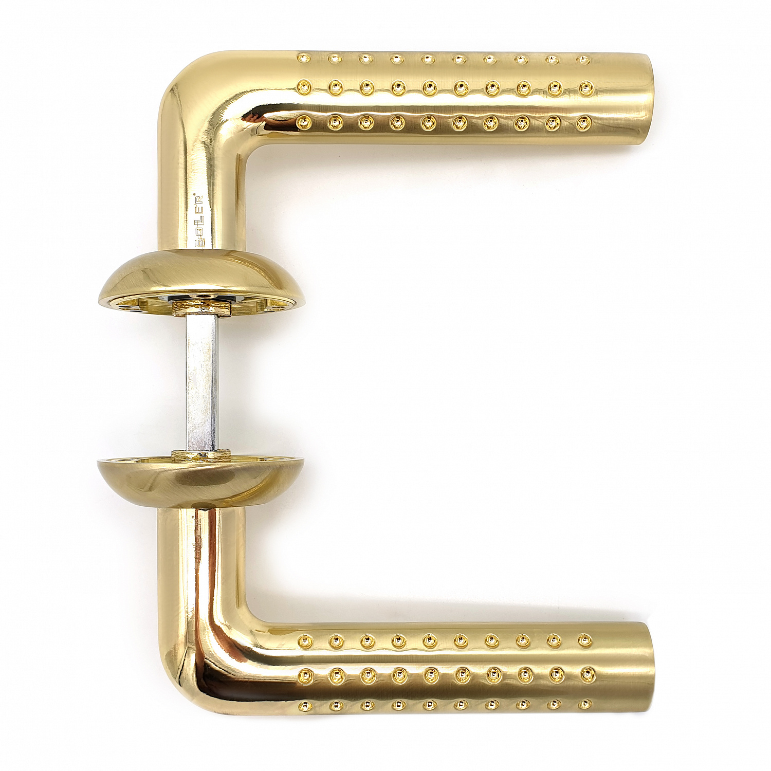 Комплект дверных ручек SOLLER ZY-507 PB золото