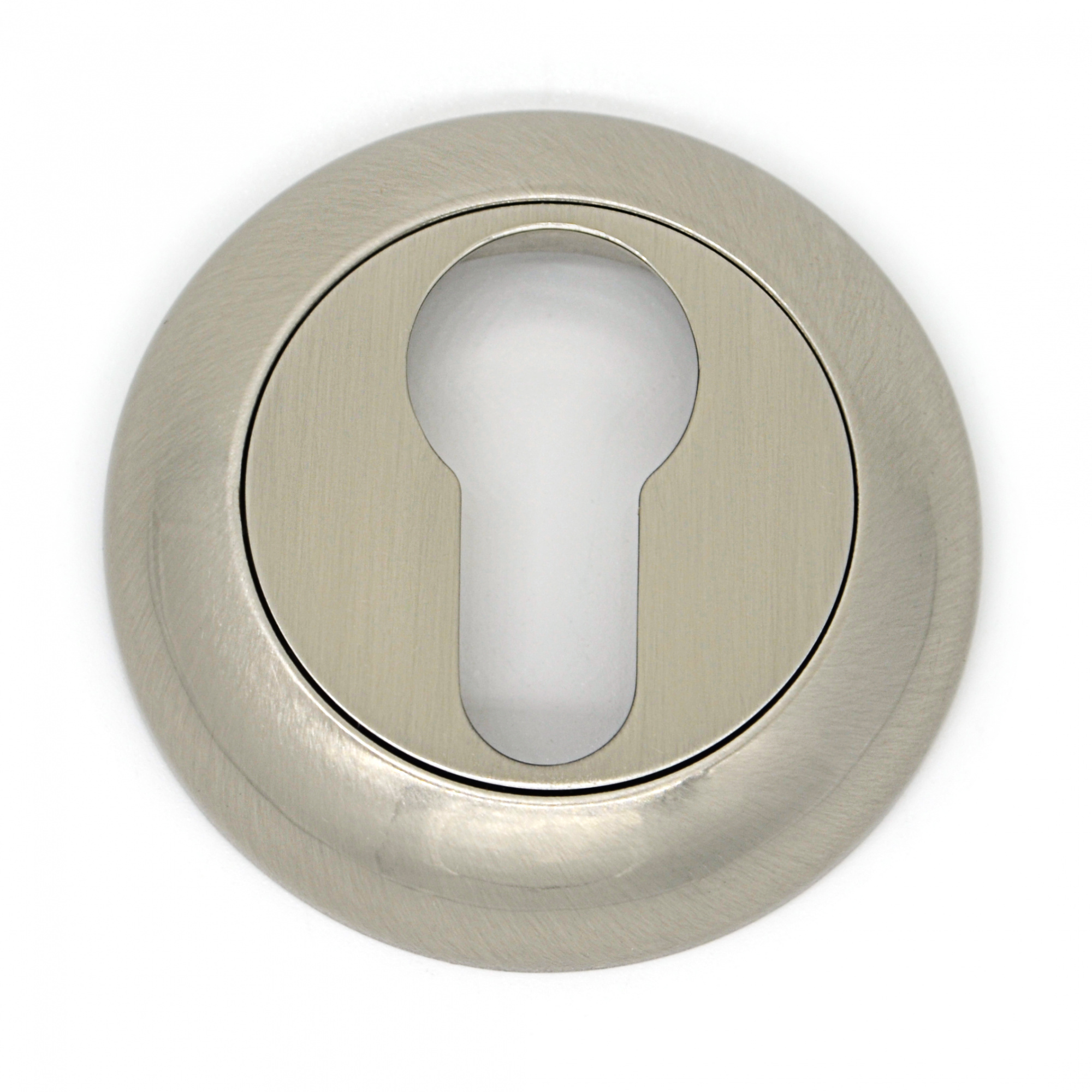 Накладка на цилиндровый механизм (ключевина) SOLLER ET-02 SS матовый никель/SS