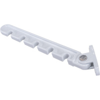 Ограничитель оконный для пласт. окон. 5 позиционный, металл. белый