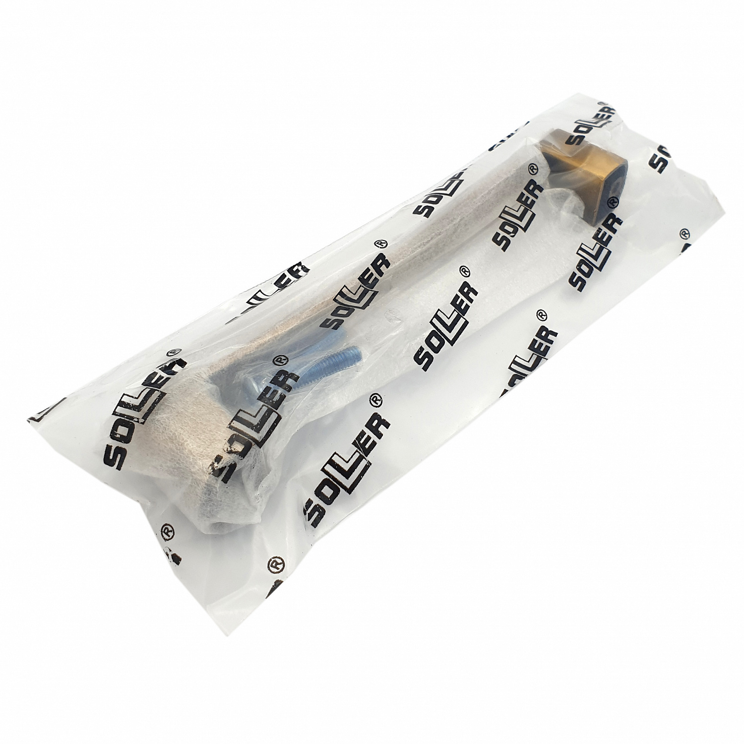 Ручка мебельная SOLLER 871-128 антик/латунь RB