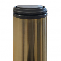 Опора мебельная регулируемая SOLLER 710*60 мм боковое крепление "усы" 0,8 мм бронза