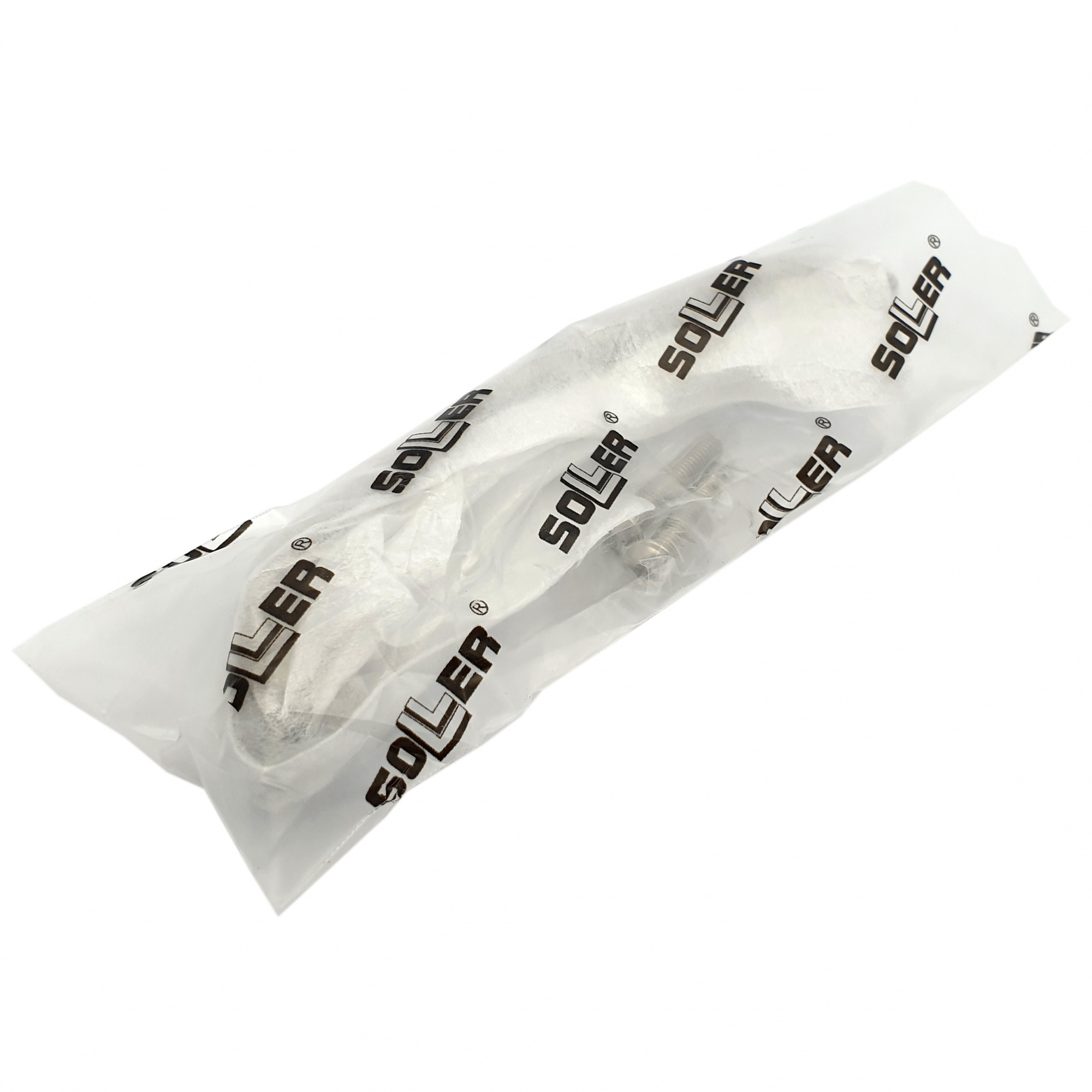 Ручка мебельная SOLLER 697-96 никель/хром