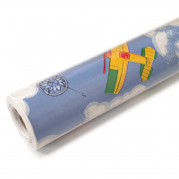 Пленка самоклеящаяся 0,45*8 м 8038 самолетики