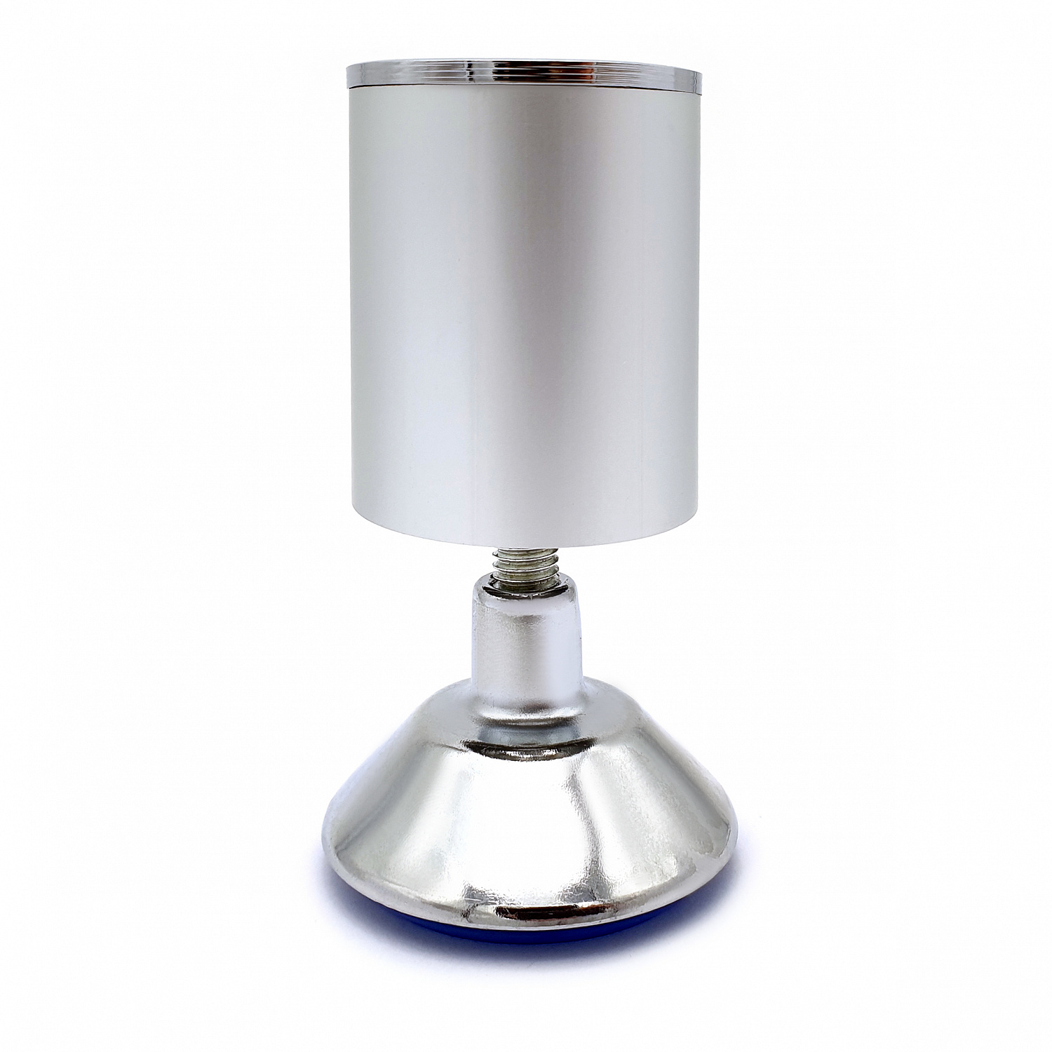 Опора мебельная регулируемая SOLLER 50*100/1 матовый хром алюминий