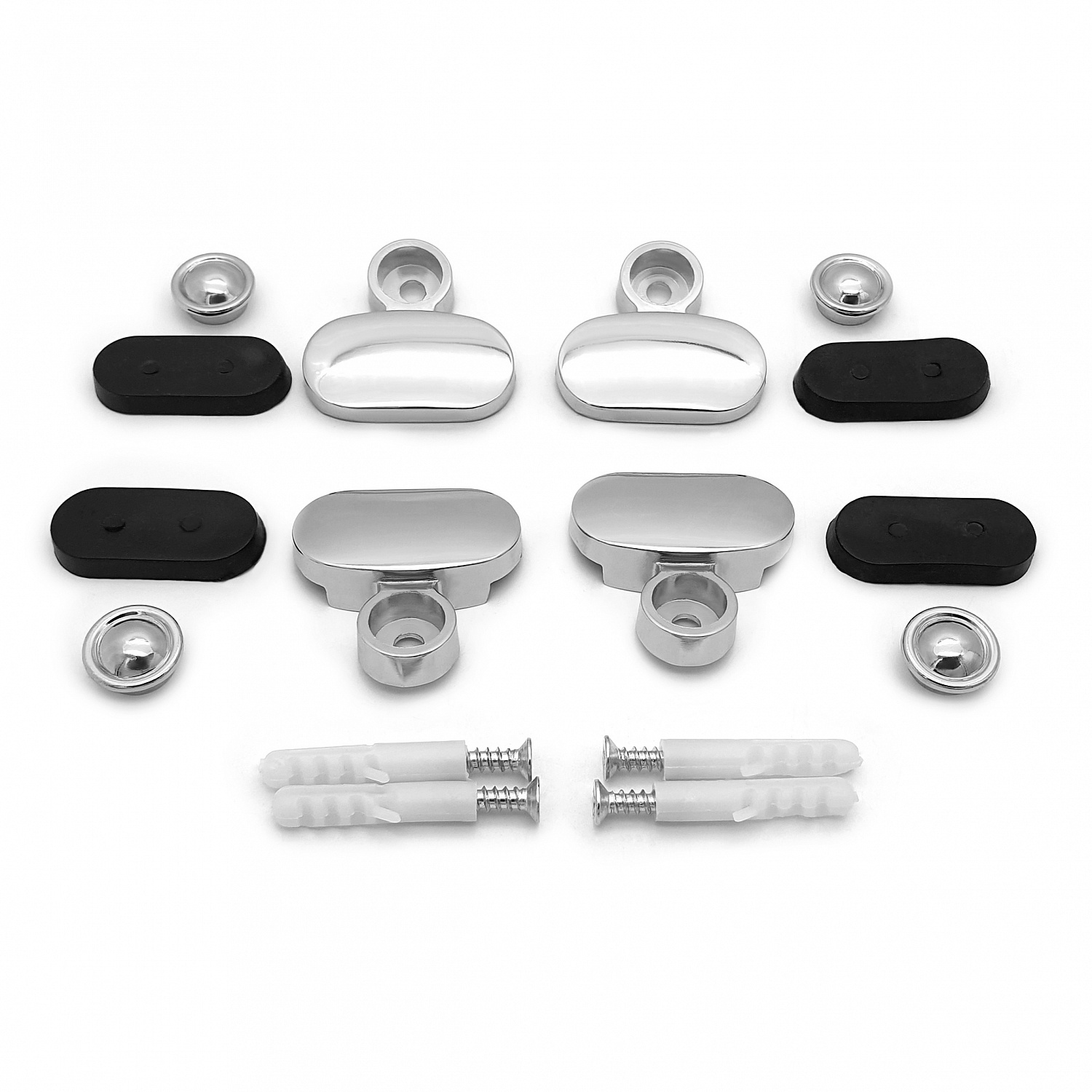 Зеркалодержатель SOLLER №159 хром (4 штуки)