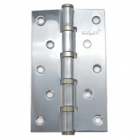 Петля дверная прямая 5" SOLLER хром (сталь 120*70*2,5)