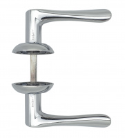 Комплект дверных ручек SOLLER ZY-508 CP хром