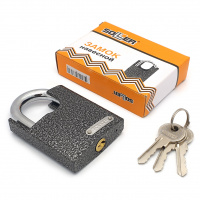 Замок навесной SOLLER ВС-60-ЗД (60 мм) с защищённой дужкой