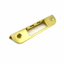 Ответная планка угловая 20 мм золото для замка