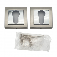 Накладка на цилиндровый механизм (ключевина) SOLLER NDK-8ESS сатин/хром