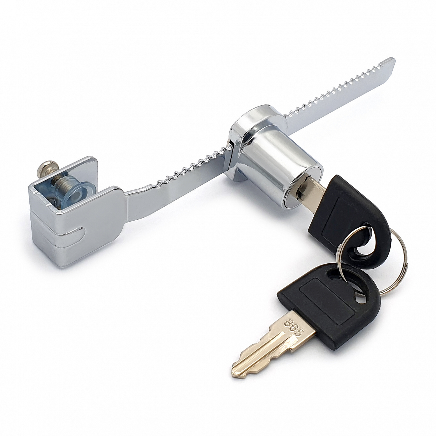 140  хром замок мебельный  SOLLER /240,20