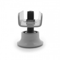 Опора регулируемая П-образная d-16мм (серая)