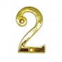 Цифра металлические №2