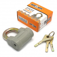 Замок навесной SOLLER с короткой дужкой