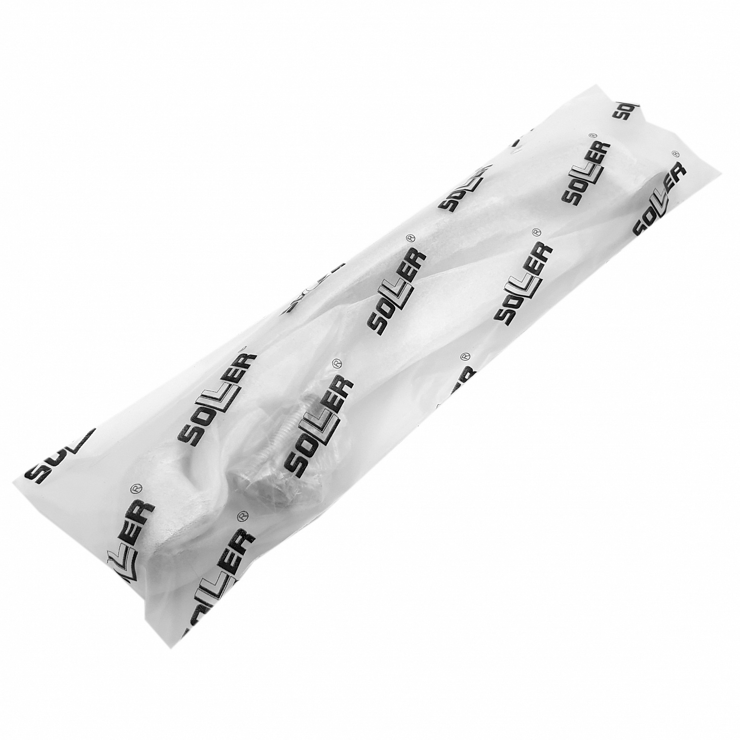 Ручка мебельная SOLLER 698-128 никель/хром