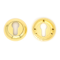 Накладка на цилиндровый механизм (ключевина) SOLLER ET-02 PB золото