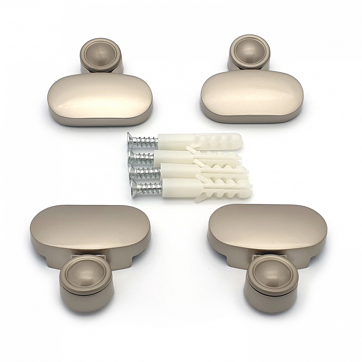 Зеркалодержатель SOLLER №159 сатин (4 штуки)