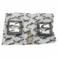 Накладка на цилиндровый механизм (ключевина) SOLLER NDK-8 ESS черный/хром