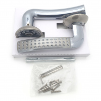 Комплект дверных ручек SOLLER KR90AE9S сатин/хром 