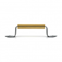 Ручка-скоба с деревянными накладками РС 140 Пл