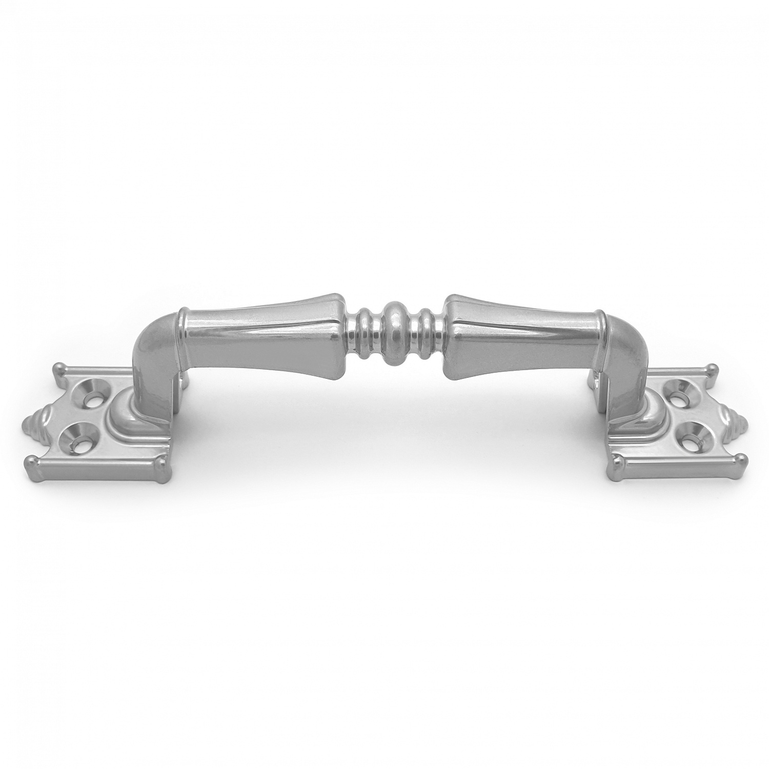 Ручка-скоба дверная РС-100-2 хром (литьё, ЦАМ)