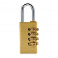 Замок навесной кодовый SOLLER ВС304 латунь