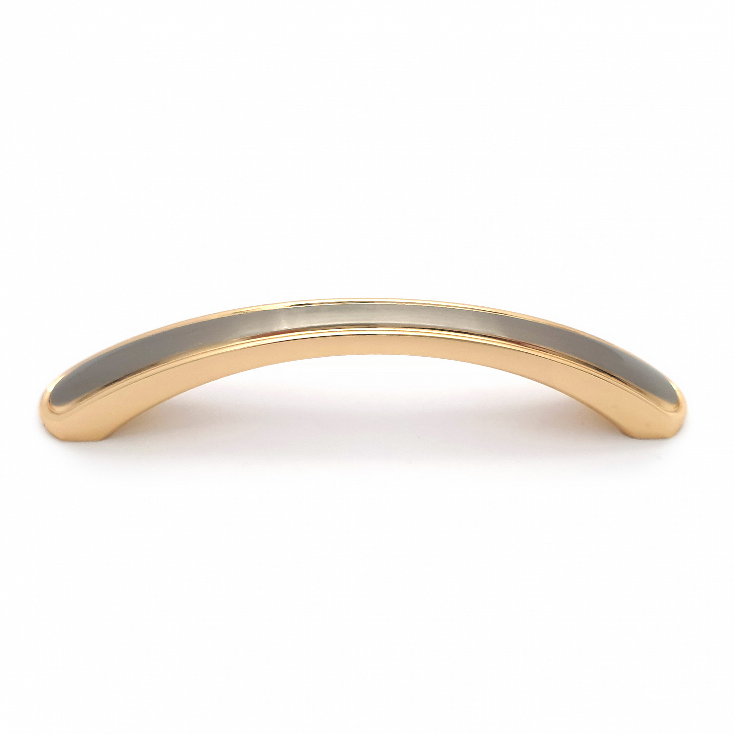 Ручка мебельная SOLLER 701-96 никель/золото