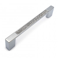 Ручка мебельная SOLLER 681-96 хром со стразами