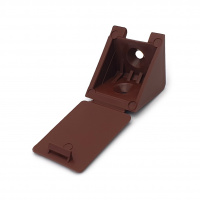 Уголок №9 махагон пластик