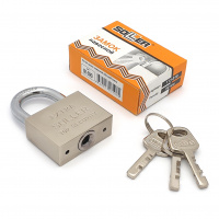 Замок навесной SOLLER Extra 501-50HD сатин 