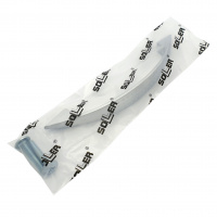 Ручка мебельная SOLLER 2856В-96 матовый хром