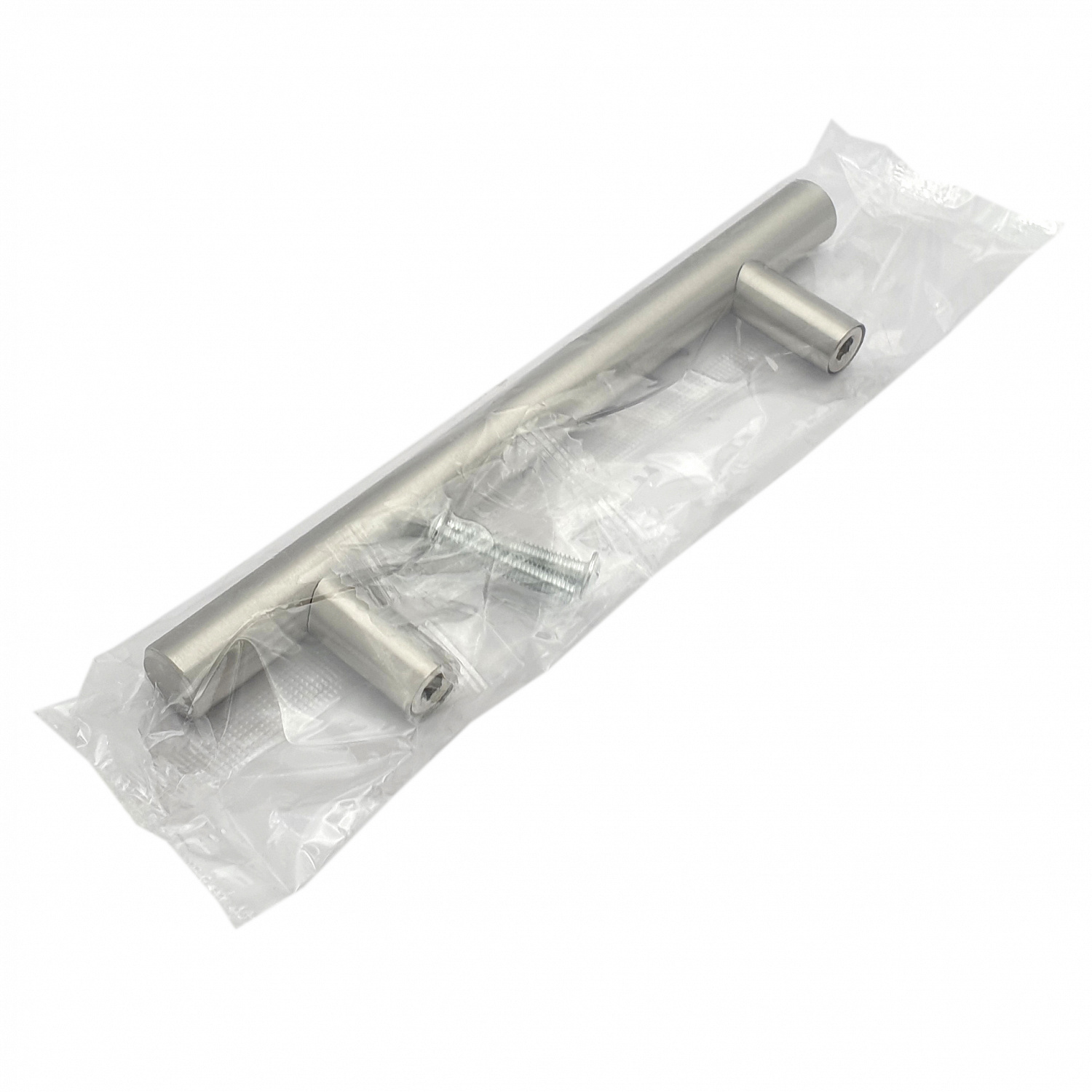 Ручка мебельная рейлинг SOLLER 8925-96 ЛАЙТ SS d-12 мм