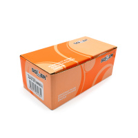 Ручка-защелка /кноб/ межкомнатная SOLLER ЗШ-05 BKPS SN никель без ключа и фиксатора