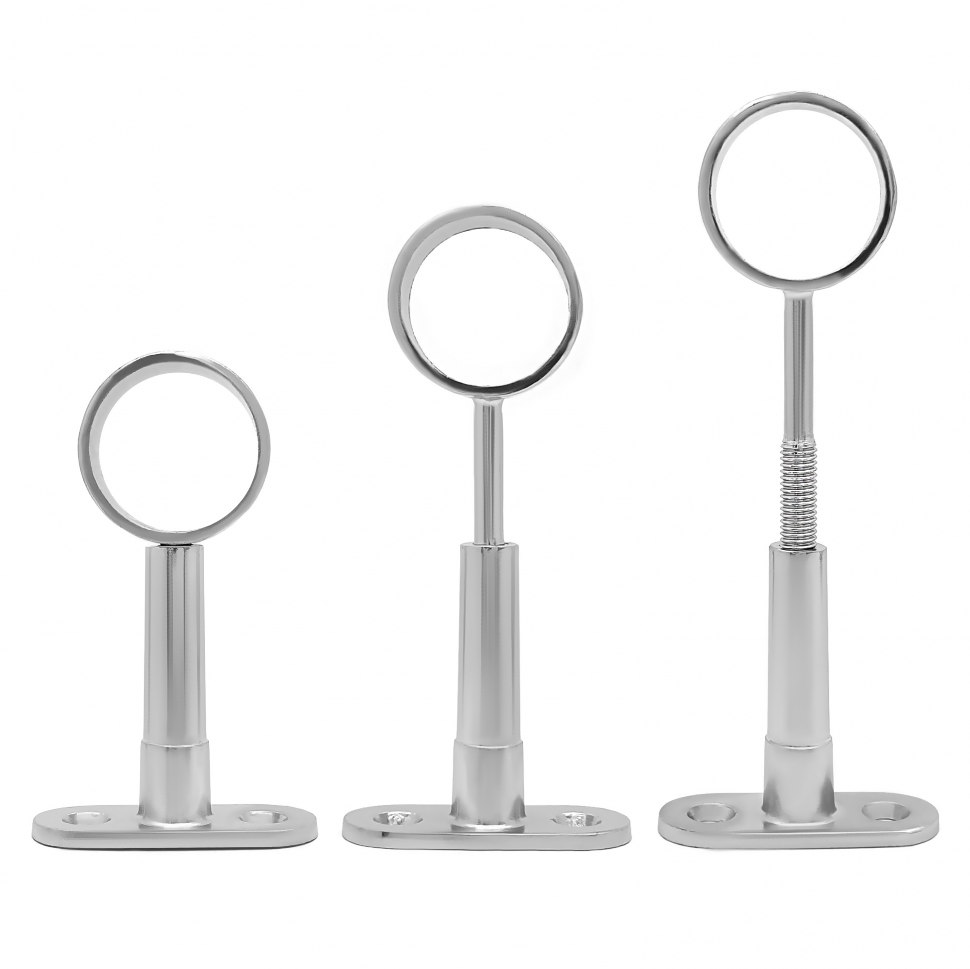 Держатель дистанционный регулируемый сквозной SOLLER R-50 R d-25 мм