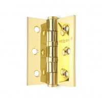 Петля дверная прямая 3" SOLLER золото (сталь 75*65*2,5)