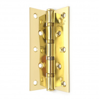 Петля дверная прямая 5" SOLLER золото (сталь 120*70*2,5)