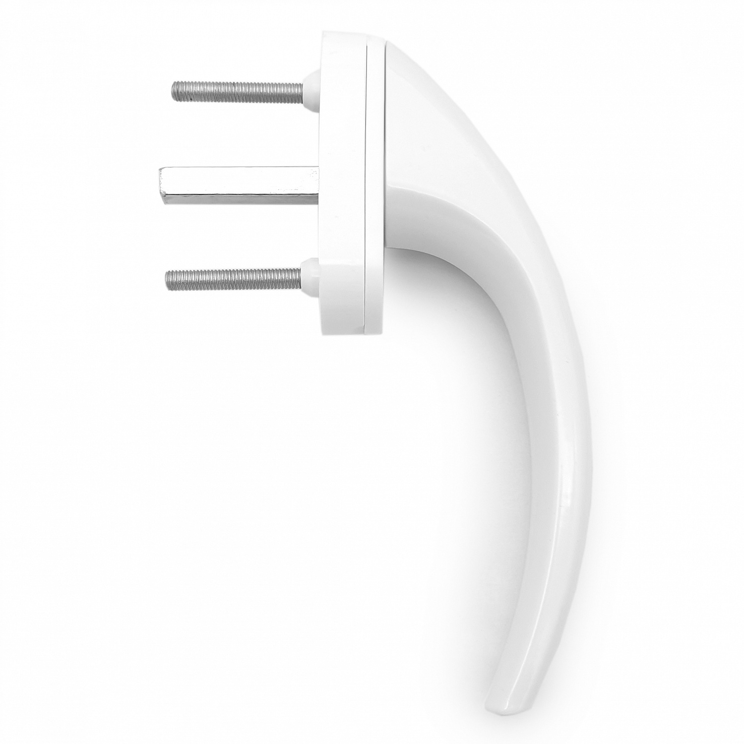 Ручка оконная "Сатурн", 38мм, белая, 8-ми позиционная