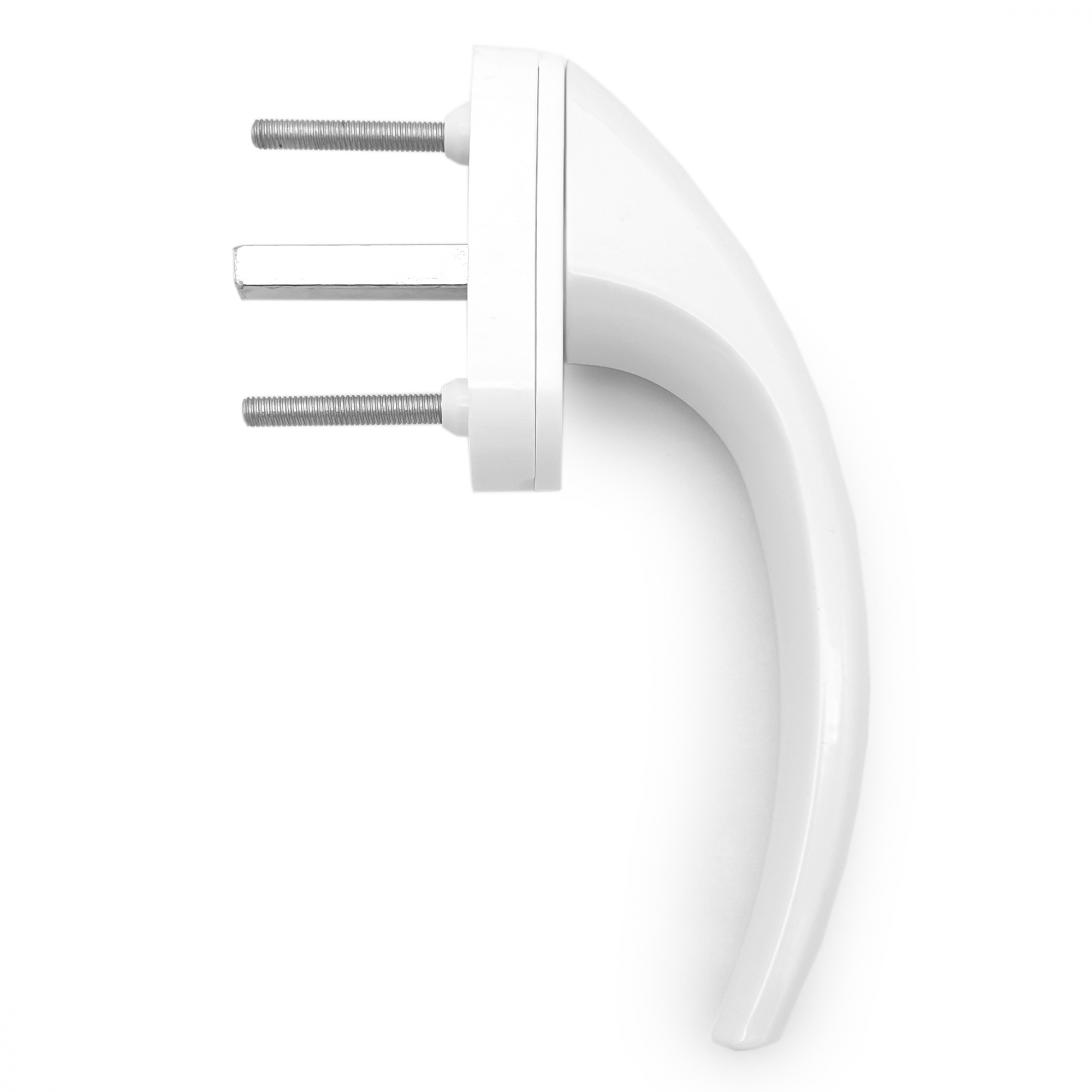 Ручка оконная "Сатурн", 38мм, белая, 8-ми позиционная