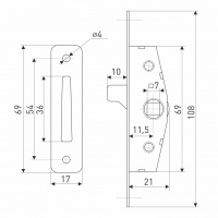 Механизм для оконной завертки SOLLER