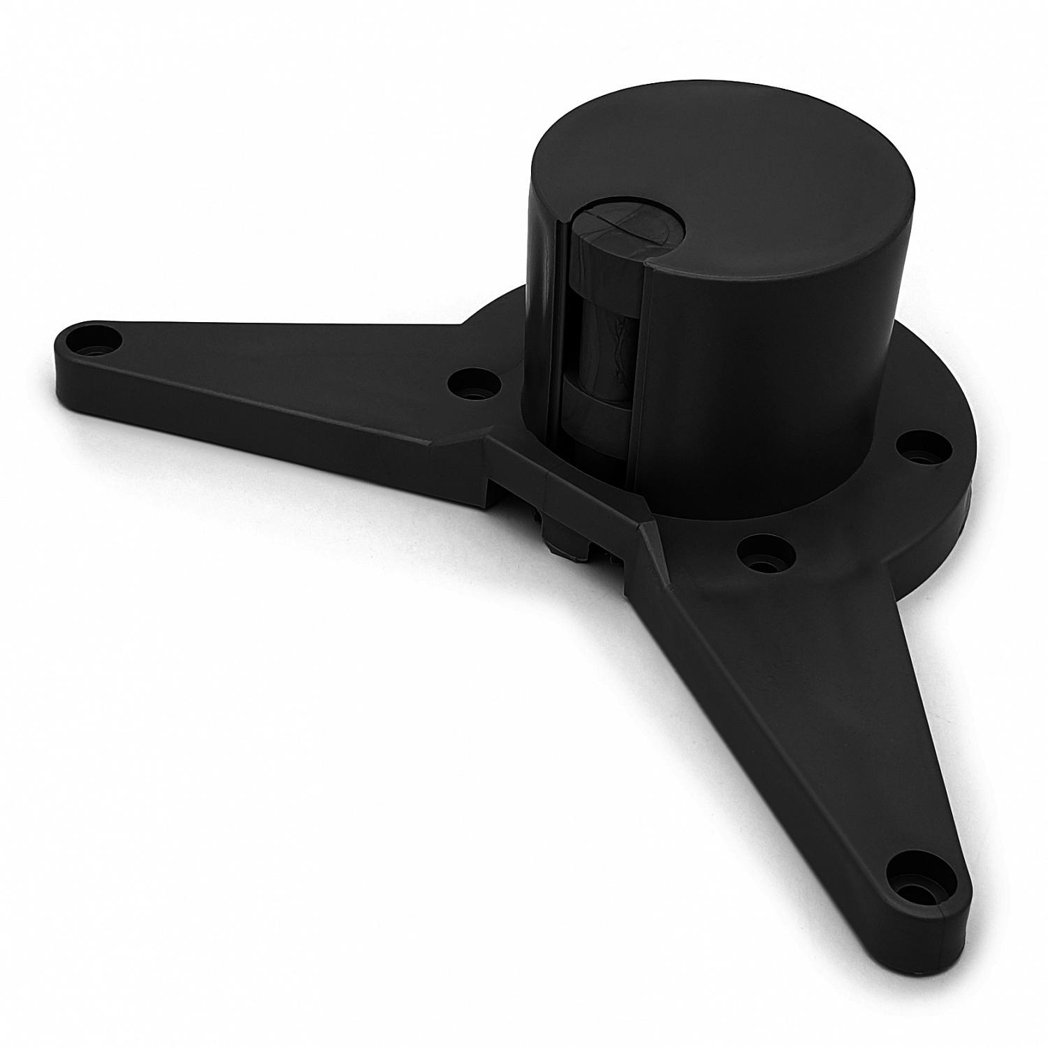 Верхнее распорное крепление "усы" для опоры  d-60, черный  пластик