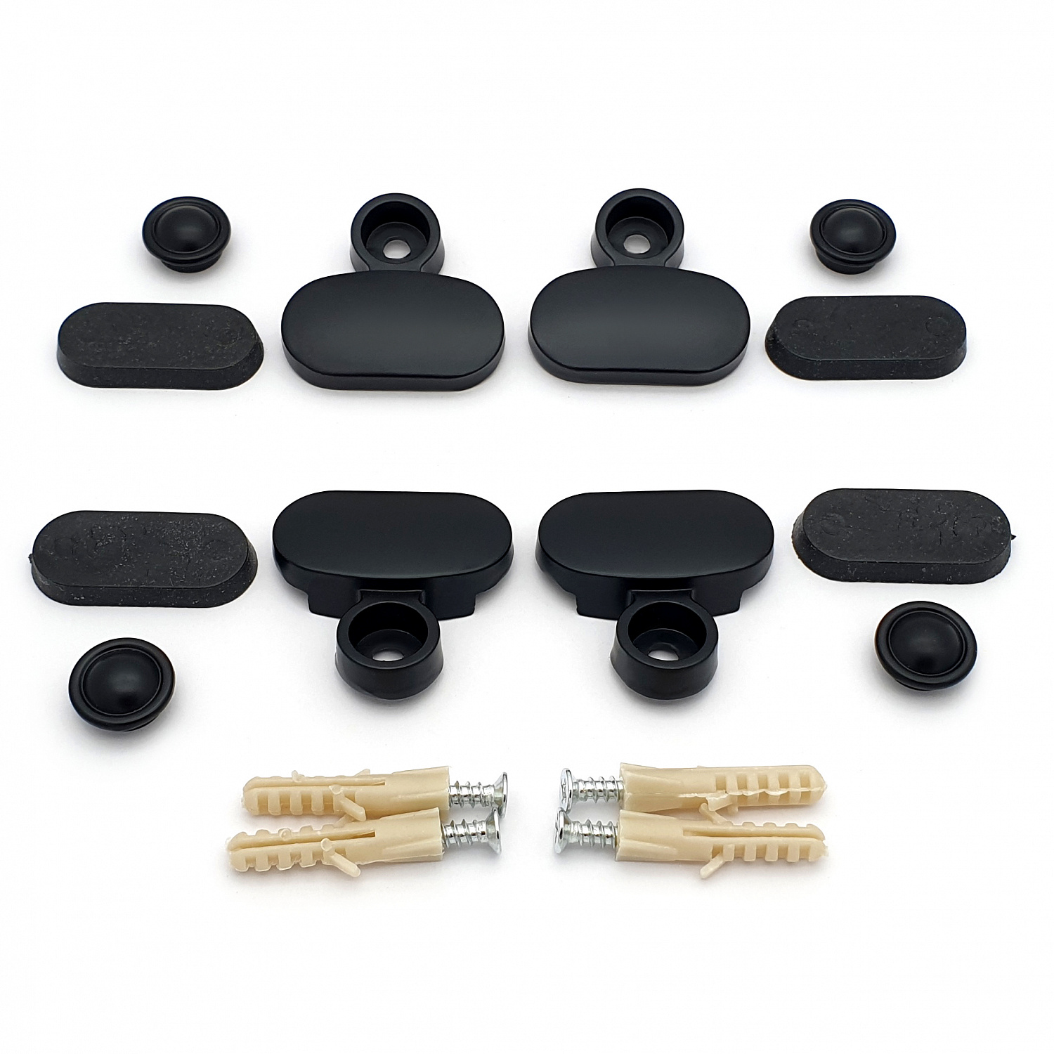 Зеркалодержатели SOLLER №159 черный (4 штуки)