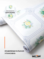 Пленка самоклеящаяся 0,45*8 м 3859 кафель светлый