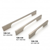 Ручка мебельная SOLLER К21-160/192 сатин