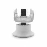 Опора регулируемая П-образная d-16 мм белая