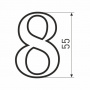 Цифра пластиковые SOLLER №8