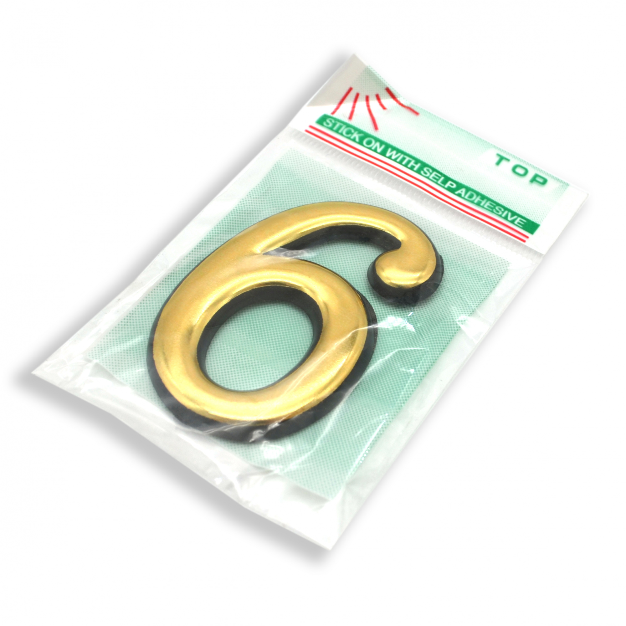 Цифра пластиковые SOLLER №6